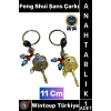 #Hediye Dekoratif Hediyelik Ev Ofis Meditasyon Ruhsal Denge Geleneksel Bereket Başarı Pozitif Enerji İnancı Çok Şık Feng Shui Şans Çarkı Anahtarlık 11 Cm