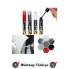 #OtoBoya Otomobil Bakım Araç Kaporta Onarıcı Taş İzi Çizik Giderici Parlaklık Kazandırıcı UV Korumalı Tamir Boyası Hassas Fırçalı Beyaz Renk Rötuş Kalemi
