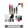#OtoBoya Otomobil Bakım Araç Kaporta Onarıcı Taş İzi Çizik Giderici Parlaklık Kazandırıcı UV Korumalı Tamir Boyası Hassas Fırçalı Gri Renk Rötuş Kalemi