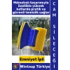#CamSileceği Özel Tasarım Manyetik Emniyet İpli Yüksek Katlı İç Dış Cephe Akvaryum Otomobil Ayna Temizlik Pratik Mıknatıslı Çift Taraflı Cam Sileceği