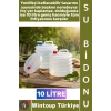 #Kamp Özel Tasarım Dayanıklı Sızdırmaz Kompakt Outdoor Piknik Kamp Karavan Dağcılık Araç Bagajı Bahçe Su Kesintisi Akordiyon Katlanabilir Musluklu Pratik Su Bidonu 10 Litre