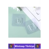 #Askı Kendinden Yapışkanlı Ev Dekorasyon Mutfak Banyo Resim Saksı Soket Kablo Düzenleyici Estetik Şık Şeffaf Pratik Çok Amaçlı Geçmeli Klips Eşya Sabitleme Askısı Seti