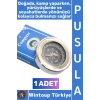 #Hediye Dayanıklı Kompakt Mini Cep Boy Kamp Outdoor Dağcılık Yürüyüş Seyahat Hassas Manyetik İbreli Metal Pusula