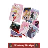 #Oyun Premium Kalite Kolay Yıpranmaz Suya Yırtılmaya Dayanıklı Koleksiyon Anime Karakter Figür Nostaljik Sailor Moon Kağıt Oyunu İskambil Kartları
