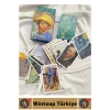 #Oyun Premium Kalite Kolay Yıpranmaz Suya Yırtılmaya Dayanıklı Koleksiyon Anime Karakter Figür Nostaljik Vincent Van Gogh Kağıt Oyunu İskambil Kartları