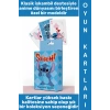 #Oyun Premium Kalite Kolay Yıpranmaz Suya Yırtılmaya Dayanıklı Koleksiyon Anime Karakter Figür Nostaljik Stitch Kağıt Oyunu İskambil Kartları