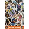#Oyun Premium Kalite Kolay Yıpranmaz Suya Yırtılmaya Dayanıklı Koleksiyon Anime Karakter Figür Nostaljik Jojos Bizarre Adventure Kağıt Oyunu İskambil Kartları