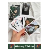 #Oyun Premium Kalite Kolay Yıpranmaz Suya Yırtılmaya Dayanıklı Koleksiyon Anime Karakter Figür Nostaljik Attack On Titan Kağıt Oyunu İskambil Kartları