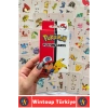 #Oyun Premium Kalite Kolay Yıpranmaz Suya Yırtılmaya Dayanıklı Koleksiyon Anime Karakter Figür Nostaljik Pokemon Kağıt Oyunu İskambil Kartları