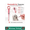 #KöpekSağlık Evcil Hayvan Yıkanabilir Hafif Kompakt Yavru Yetişkin Kedi Köpek Sıvı Tablet Mama Takviyesi Şeffaf Gövde Kontrollü İtme Mekanizması Hap Yutturma Aparatı 2 Adet