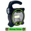 #Kamp Premium Piknik Outdoor Dağcılık Elektrik Kesintisi Acil Durum Yüksek Parlaklıklı COB LED Panel Taşıma Kulplu Denge Ayaklı Taşınabilir Pilli Mini Kamp El Feneri Işıldak