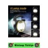 #Kamp Premium Piknik Outdoor Dağcılık Elektrik Kesintisi Acil Durum Yüksek Parlaklıklı COB LED Panel Taşıma Kulplu Denge Ayaklı Taşınabilir Pilli Mini Kamp El Feneri Işıldak