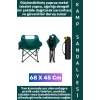 #Kamp Premium Yırtılmaya Suya Dayanıklı Güçlendirilmiş Kamp Outdoor Plaj Bahçe Balkon Piknik Balıkçı Telefon Anahtar Küçük Eşya İçin Cepli Omuz Askılı Çantalı Katlanabilir Kamp Sandalyesi