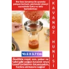 #Huni Ev Mutfak Konserve Reçel Sos Tahıl Baharat Dolumu Koku Yapmaz Kolay Temizlenir Ergonomik Tutma Saplı Askı Delikli Geniş Ağızlı Pratik Kavanoz Hunisi