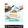 #Spatula Ergonomik Tutuş Kaymaz Mutfak Tatlı Kek Krema Krem Şanti Ganaj Çikolata Sos Sürme Kesme Yayma Düzeltme Çelik L Tipi Pastacı Spatulası