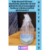 #Hediye Dekoratif Düğün Nişan Söz Kına Eş Nişanlı Sevgililer Günü Hediye Kutusu Çok Şık Simli Kalpli Kutu Mavi Tül Kese 4 Adet