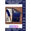 #Hediye Nostaljik Nişanlı Sevgili Eş Babalar Anneler Öğretmenler Günü Okul Yıl Sonu Dekoratif Hediyelik Eskitme Deri Defterli Şık Özel Kutulu Mürekkep 5 Farklı Uç Tüylü Kalem Divit Hokka Premium Set