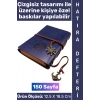 #Defter Okul Ofis Günlük Not Ajanda Hatıra Anı Tutma Eş Sevgili Anneler Babalar Öğretmenler Günü Çok Şık Dekoratif Hediyelik Pusula Detaylı Çizgisiz Lacivert Deri Defter