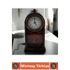 #LedAydınlatma Dekoratif Ev Ofis Hediyelik Klasik Romen Rakamı Saat Tasarımı Nostaljik Retro Çok Şık Modern Estetik Eskitme Görünümlü Led Işıklı Alev Efektli Şömine 27 X 15 Cm