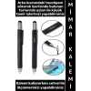 #Kalem Dekoratif Hediyelik Okul Ders Mimar Mühendis Teknik Çizim Mıknatıslı Kolay Tak Çıkar Düz Yıldız Tornavida Uçlu Cetvel Detaylı Çok Fonksiyonlu Şık Metal Tükenmez Kalem