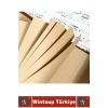 #Defter Dekoratif Okul Ofis Hediyelik Günlük Not Ajanda Hatıra Anı Tutma Çok Şık Eskitme Görünümlü Kapaklı Retro Deri Defter 15 X 11 Cm