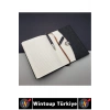 #Defter Dekoratif Okul Ofis Günlük Not Ajanda Hatıra Anı Tutma Eş Sevgili Anneler Babalar Öğretmenler Günü Çok Şık Mıknatıslı Kutu Hediyelik Çantalı Siyah Deri Defter Tükenmez Kalem Premium Set