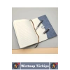 #Defter Okul Ofis Günlük Not Ajanda Hatıra Anı Tutma Eş Sevgili Anneler Babalar Öğretmenler Günü Çok Şık Mıknatıslı Kutu Dekoratif Hediyelik Çantalı Siyah Deri Defter Tükenmez Kalem Premium Set