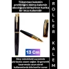 #Kalem Pürüzsüz Yumuşak Kolay Estetik Yazım Anneler Babalar Öğretmenler Günü Hediyelik Not Hatıra Anı Defteri Günlük Tutma Çok Şık Gold Detaylı İmza Metal Roller Kalem