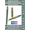 #Kalem Pürüzsüz Yumuşak Kolay Estetik Yazım Anneler Babalar Öğretmenler Günü Hediyelik Not Hatıra Anı Defteri Günlük Tutma Çok Şık Gold Detaylı İmza Metal Roller Kalem