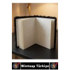 #Defter Dekoratif Eş Sevgili Hediyelik Okul Anı Not Hatıra Günlük Tutma Estetik Çok Şık 75 Sayfa 150 Yapraklı Sevimli Kalpli Siyah Peluş Çizgili Defter 21 X 15 Cm