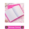 #Defter Dekoratif Eş Sevgili Hediyelik Okul Anı Not Hatıra Günlük Tutma Estetik Çok Şık 75 Sayfa 150 Yapraklı Sevimli Aşk Love Tasarımlı Peluş Çizgili Defter 21 X 15 Cm