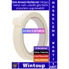 #Bant İz Bırakmaz Isıya Dayanıklı İnce Krep Kağıt Kolay Yapışma Sökülebilme Elle Yırtılabilen Ahşap Metal Cam Plastik Otomotiv Boya Badana 24 Mm X 25 Metre Maskeleme Bantı 1 Adet