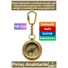 #Anahtarlık Özel Üretim Denizci Temalı Marin Sevgili Babalar Öğretmenler Günü Dekoratif Hediyelik Koleksiyon Estetik Antika Görünümlü Pirinç Pusula Tasarımlı Anahtarlık 10 Cm