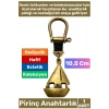 #Anahtarlık Pirinç Denizci Temalı Marin Sevgili Babalar Öğretmenler Günü Dekoratif Hediyelik Koleksiyon Estetik Antika Görünümlü Çok Şık Pirinç Gemi Tasarımlı Anahtarlık 10,5 Cm