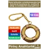 #Anahtarlık Pirinç Denizci Temalı Marin Sevgili Babalar Öğretmenler Günü Dekoratif Hediyelik Koleksiyon Estetik Antika Görünümlü Çok Şık Pirinç Can Simidi Tasarımlı Anahtarlık 12 Cm