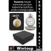 #Saat Retro 4x5 Cm Klasik Koleksiyonluk Hediyelik Özel Kutulu Gümüş Şık Galata Kulesi Köstekli Saat