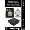 #Saat Retro 4x5 Cm Klasik Koleksiyonluk Hediyelik Özel Kutulu Gümüş Şık Atatürk Büstü Köstekli Saat