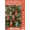 #AtlıKarınca Lüks Dekoratif Yılbaşı Tema Çam Ağacı Süsü Noel Hediyelik Set Obje 6’lı Atlı Karınca