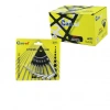 #Alyan CrV Çelik Dayanıklı Isı İşlem Görmüş Üçgen Stand Askılık Mini Boy 9 Parça Alyan Anahtar Seti