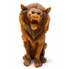 Ahşap El Oyması Aslan Figürü 80 Cm No:8