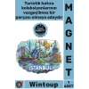 #Magnet 3D Katmanlı Hediyelik Turistik Modern Buzdolabı Şehir Silüeti Ahşap İstanbul Temalı Magnet
