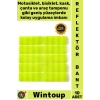 #Reflektör Motosiklet Bisiklet Kask Uyarı Güvenlik Altıgen Petek Dokulu 10 Adet Reflektör Sticker Seti