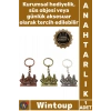 #Anahtarlık Hediyelik İstanbul Hatırası Dayanıklı Estetik Turistik Tasarım Metal Ayasofya Anahtarlık