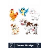 Bebek Gelişim Görsel Algı Düşünme Beceri Gelişimi Eğitici BABY PUZZLE-ÇİFTLİK HAYVANLARI