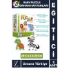 Bebek Gelişim Görsel Algı Düşünme Beceri Gelişimi Eğitici BABY PUZZLE-ORMAN HAYVANLARI