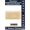 Bitkisel Organik %100 Doğal Saç Yüz Vücut El Kullanım Cilt Onarım Saç Bakım Sabunu AMBER 2 Adet
