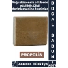 Bitkisel Organik %100 Doğal Saç Yüz Vücut El Kullanım Cilt Temizleyici Parlatıcı Sabun PROPOLİS