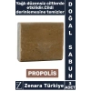 Bitkisel Organik Doğal Saç Yüz Vücut El Kullanım Cilt Temizleyici Parlatıcı Sabun PROPOLİS 3 Adet