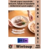 #Bone Gıda Saklama Poşeti Pratik Mutfak Hijyenik Lastikli Tencere Tabak Bonesi 100 Adet 24 Cm