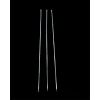 Burgulu Kuşbaşı Şişi - Metal - Kalın Kare - 50 cm